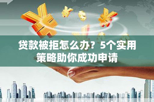 绿园贷款被拒怎么办？5个实用策略助你成功申请