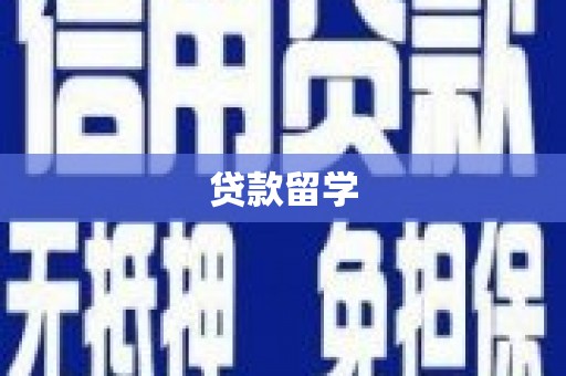绿园贷款留学
