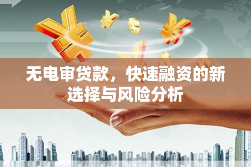 绿园无电审贷款，快速融资的新选择与风险分析