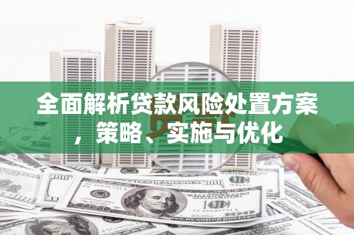 绿园全面解析贷款风险处置方案，策略、实施与优化