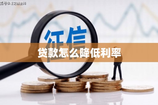 绿园贷款怎么降低利率