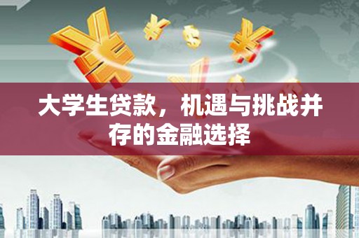 绿园大学生贷款，机遇与挑战并存的金融选择